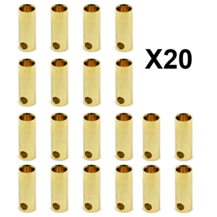 Conector banana 5,5mm 20F para Dualtron