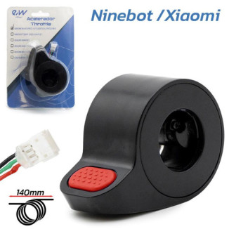 Acelerador Ninebot y Xiaomi rojo - Conector JST ZH