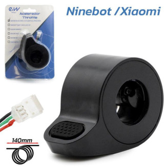 Acelerador Ninebot y Xiaomi negro - Conector JST ZH