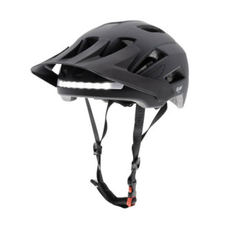 Casco CP04 negro M con intermitente