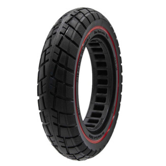 Rueda maciza offroad ultraligera 10x2,125-6,1/B34 linea roja [Ewheel]