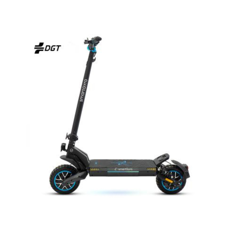 Patinete eléctrico smartGyro CROSSOVER DUAL MAX Certificado