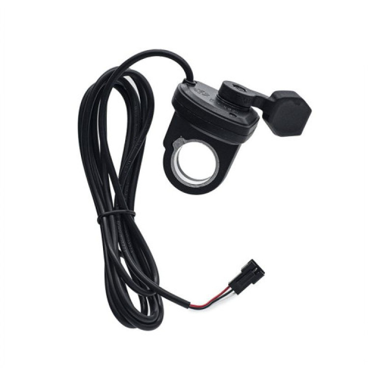 Acelerador con conector SM negro L